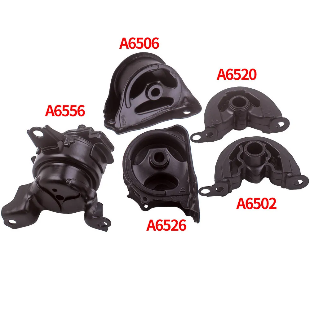 

5X Engine Motor & Trans Mount Kit for Honda Civic 1.6L 1996-2000 A6526 A6556