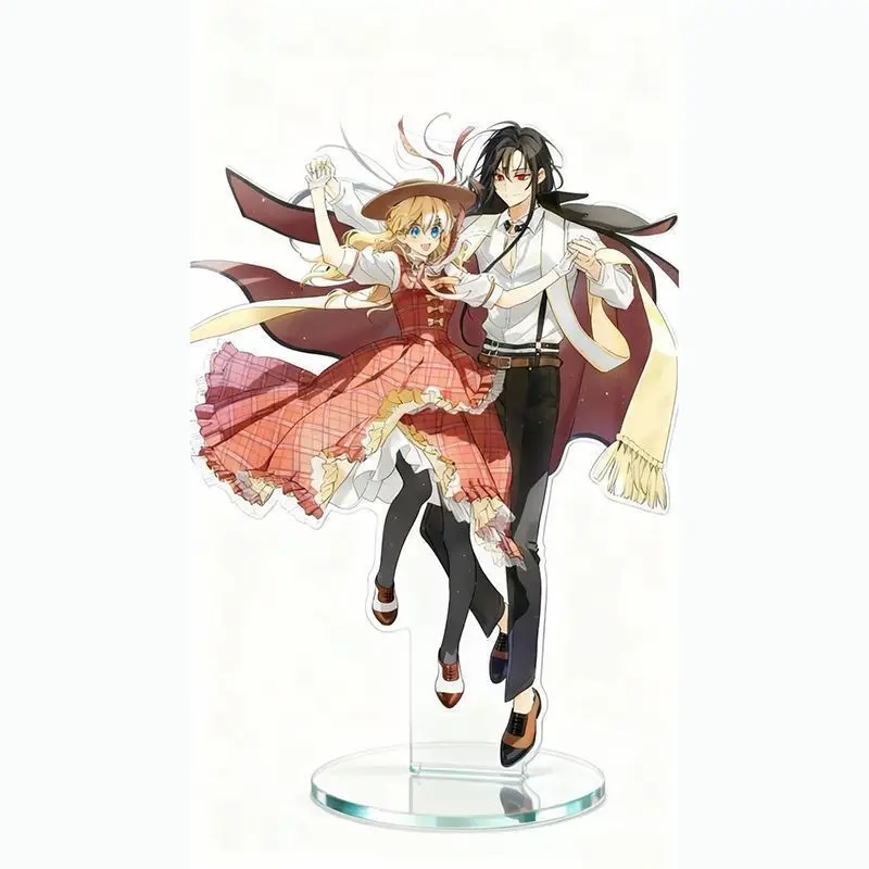 لطيف الذي جعلني الأميرة سيا لوكاس الاكريليك حامل الدائمة حامل سطح المكتب زخرفة الديكور دمية مروحة جمع نموذج هدية