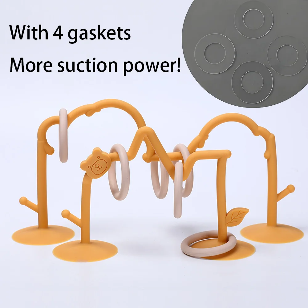 Baby Toys Silicone Educational Toys Winding Beads Toys Teethers Track Maze Roller Coaster Beads Baby Accessories Teethers