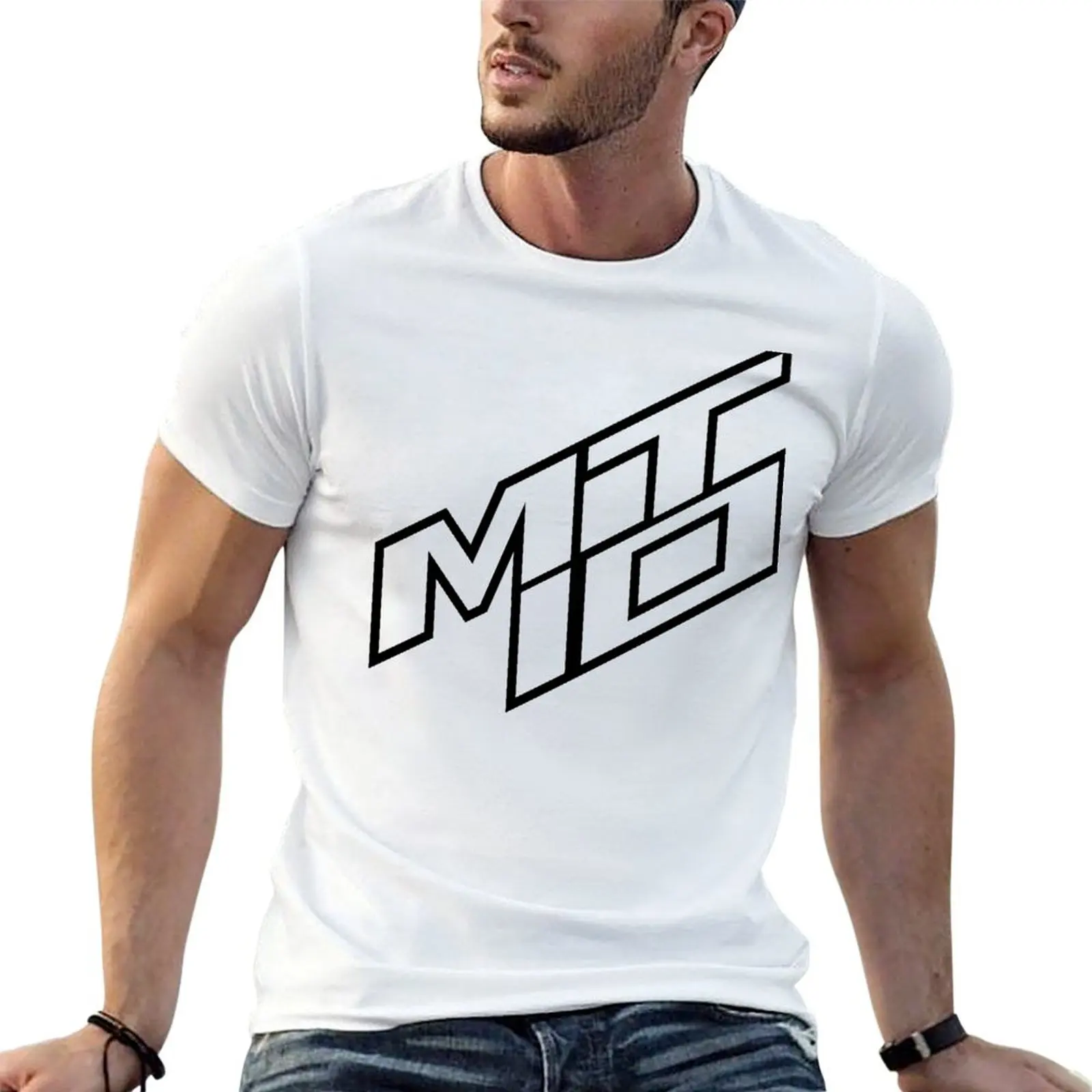 Block T-Shirt man cotton for black Design package MT10 plain t shirt man luxury t-shirt