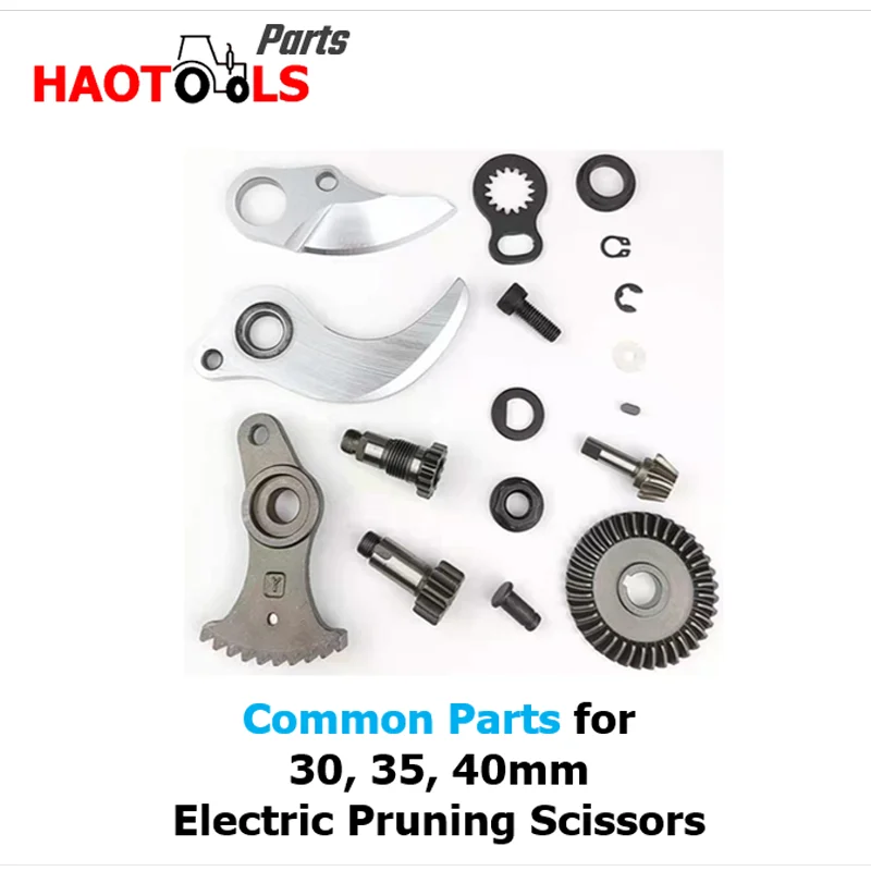 Tesoura de Poda Elétrica Peças Comuns para 30 35 40 mm Acessórios Lâmina Bateria Placa Estojo Motor