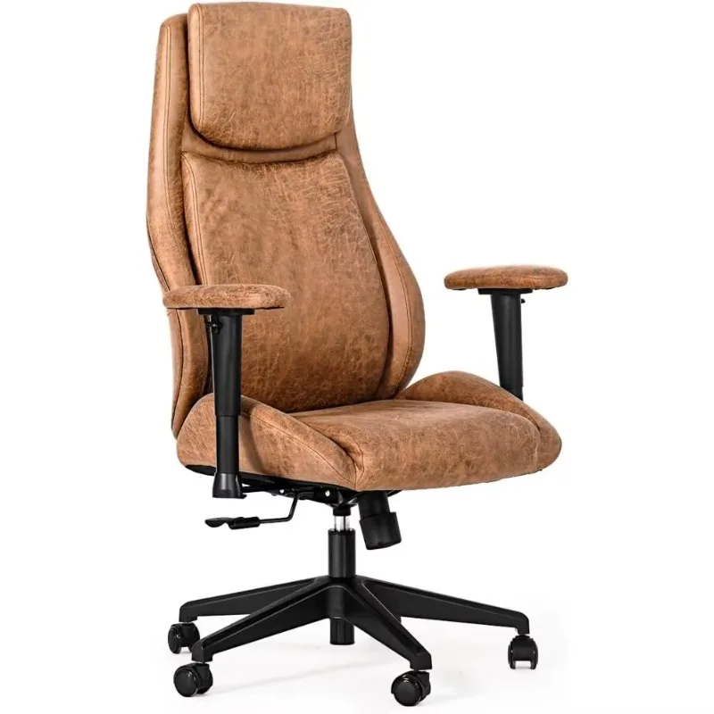 Ergonomic High Back Home Office Chair, Swivel Rolling Desk Chair with 3D Armrest, Executive Office Computer Chair