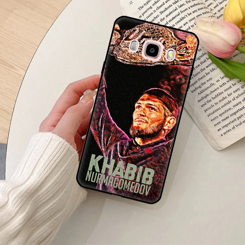 Khabib nurmagomedov Case For Samsung Galaxy J4 J6 Plus J3 J5 J7 2016 A3 A5 2017 A9 J8 A6 A8 Plus 2018 Cover