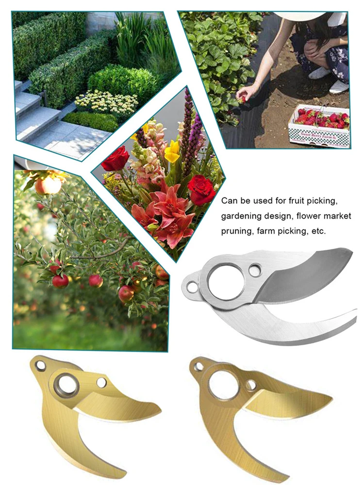 SK5 Cordless Pruner Cutting-Blade 30mm Electric Pruning Shear Accessory Efficient Fruit Tree Bonsai Pruning Branches Garden Tool