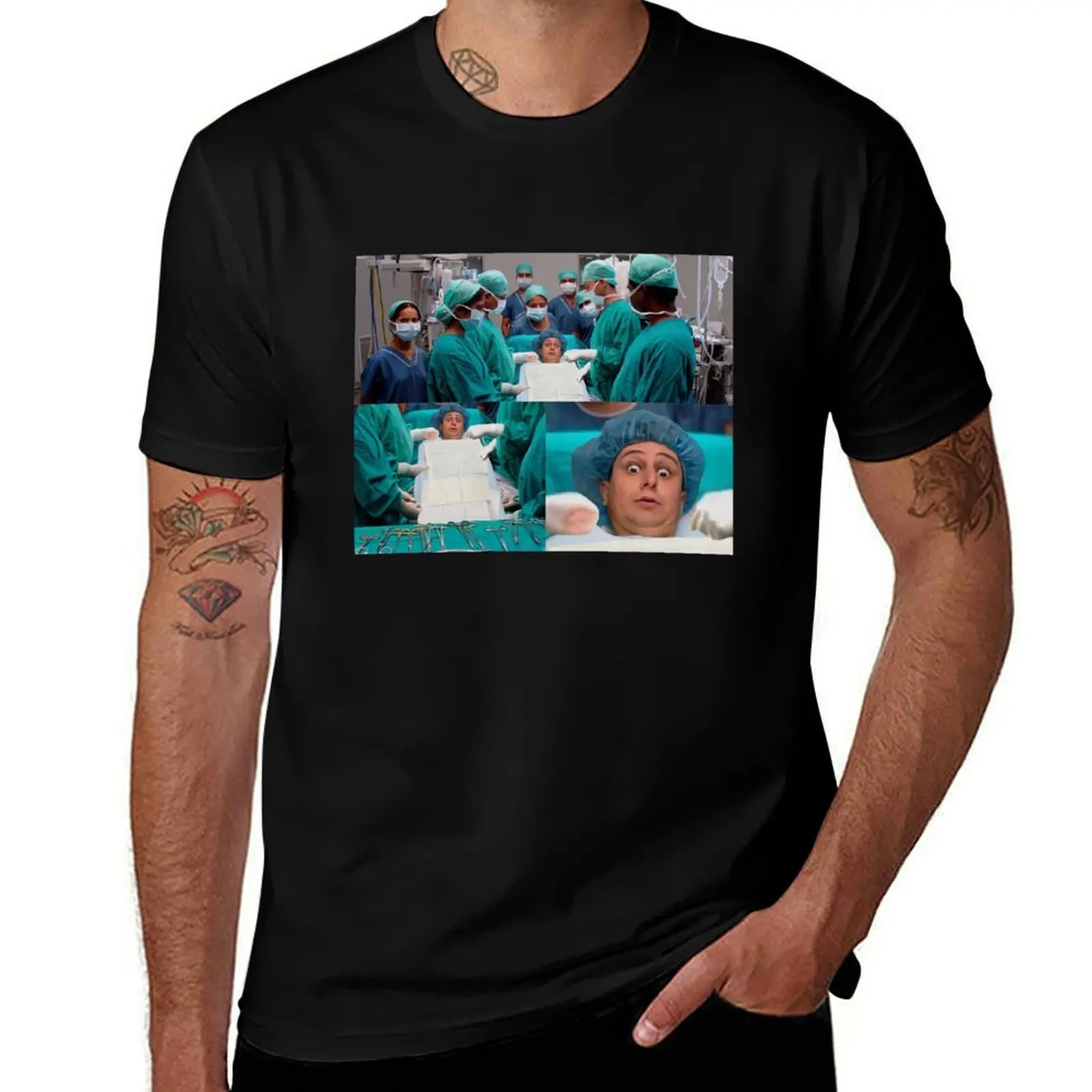 

Hospital Meme Tee T-Shirt t shirt personalised cotton t shirts man 100%