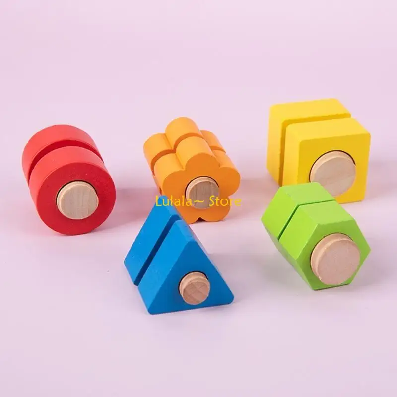 Y4QA-tablero carpintero madera para niños, tuerca tornillo juguete, bloqueo entrenamiento habilidad manual,