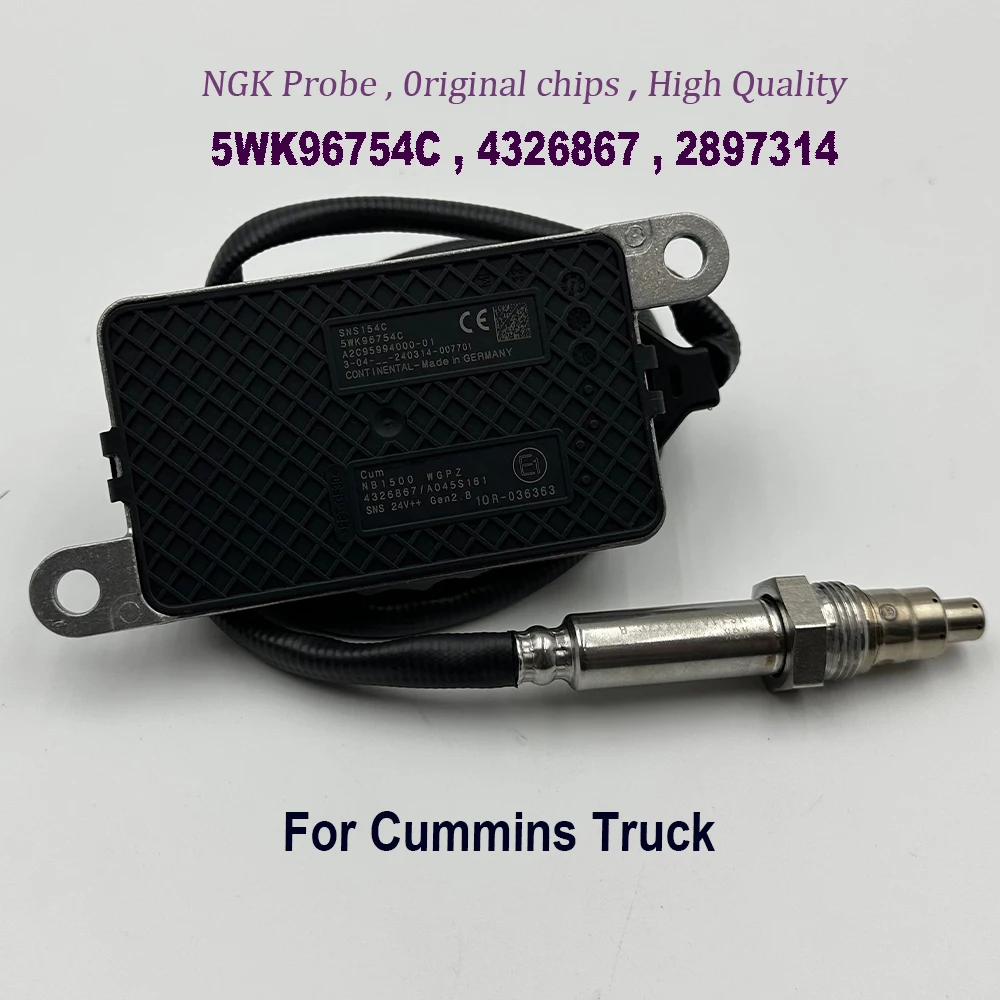 5WK96754C 4326867 High Quality Chips For NGK Probe 5WK96754B 2897314 2872949 Nox Sensor Nitrogen Oxide Sensor For C-ummins Truck