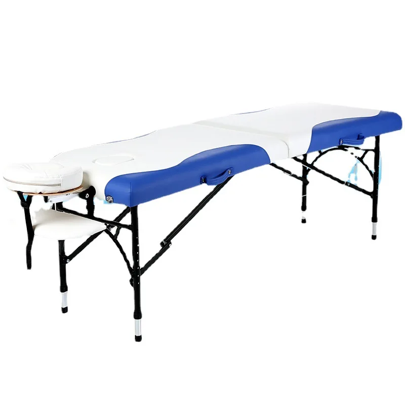 

Folding massage bed, aluminum alloy portable massage bed SPA physiotherapy massage home bed