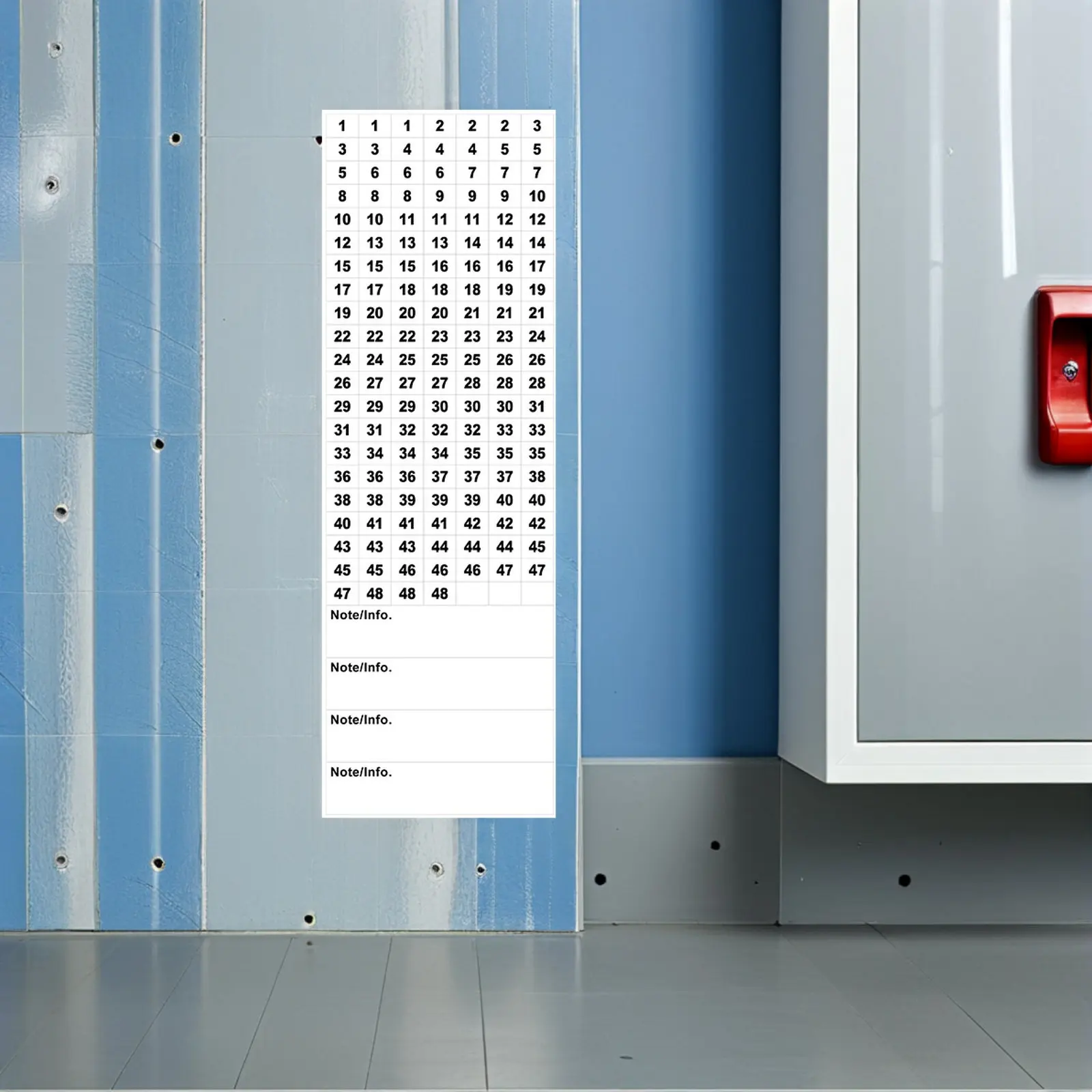 

2Sets Waterproof Breaker Box Labels Numbered Panel Stickers Reusable Adhesive Electrical Panel Stickers for Cable Identification