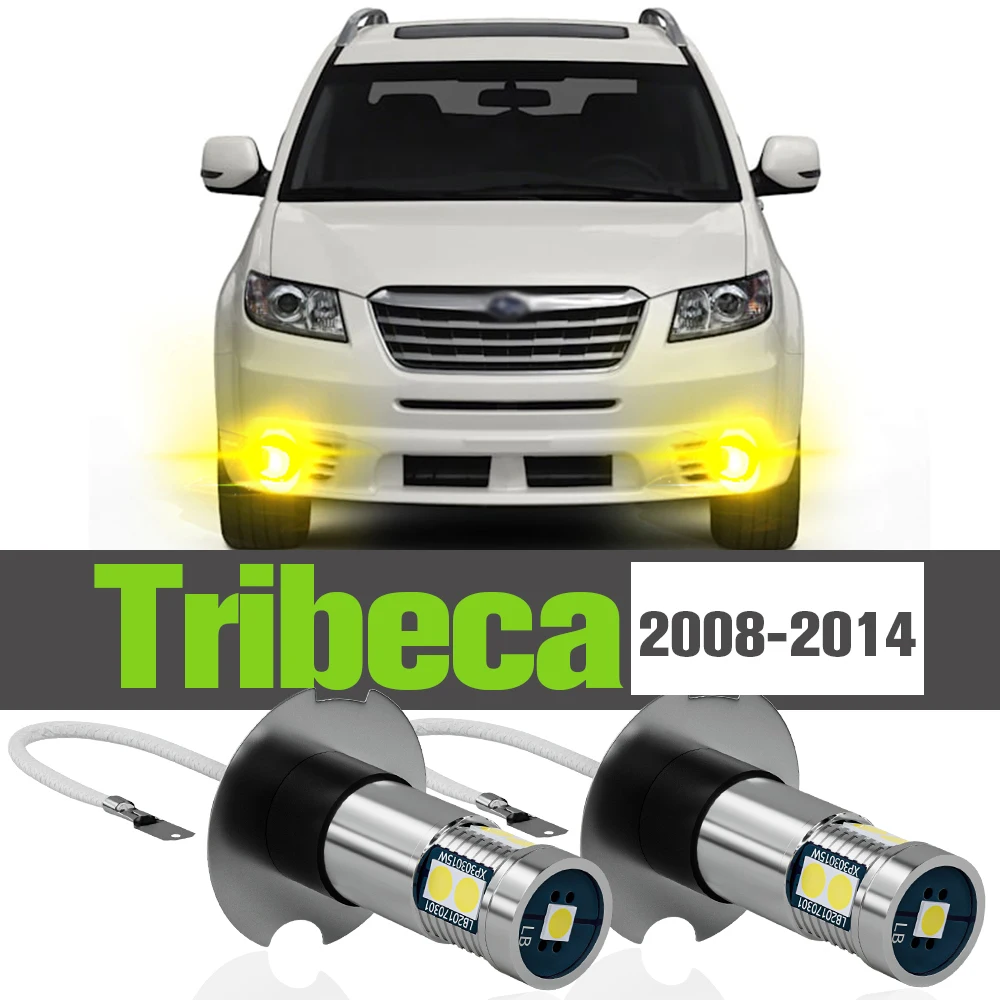 

2x LED Fog Light H3 Accessories Lamp For Subaru Tribeca 2008-2014 2009 2010 2011 2012 2013