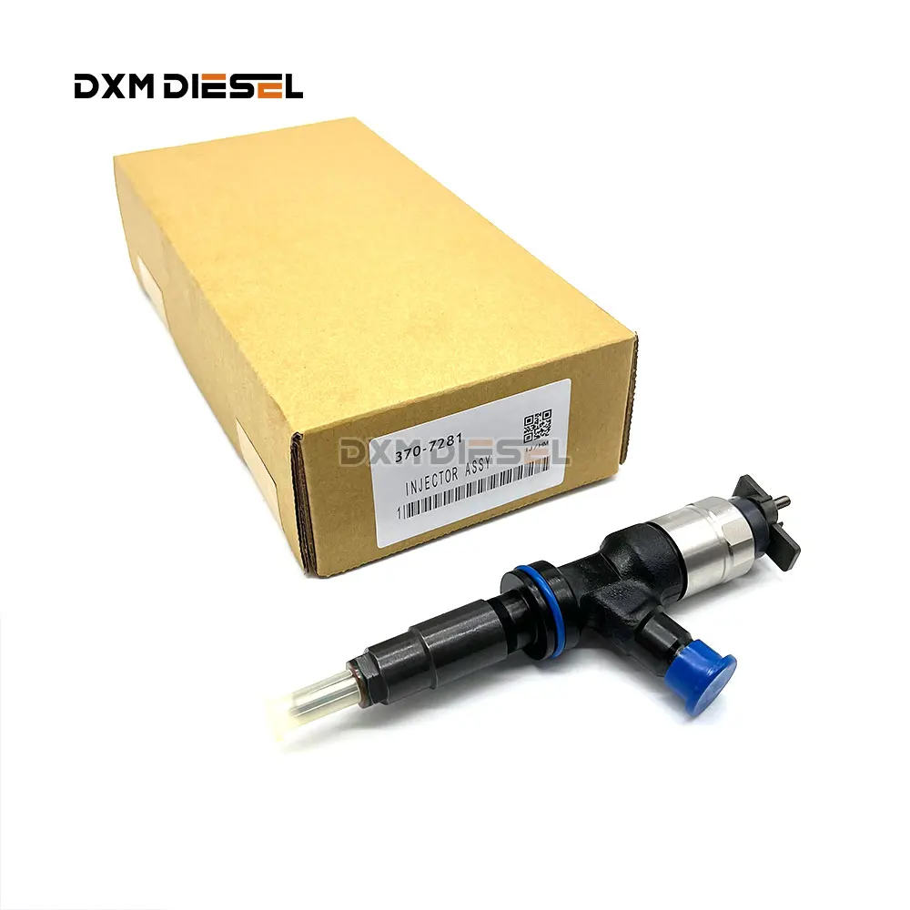 New Common Rail Injector 370-7281 3707281 Compatible with Caterpillar CAT C7.1 Diesel Engine E330D E336D Excavator