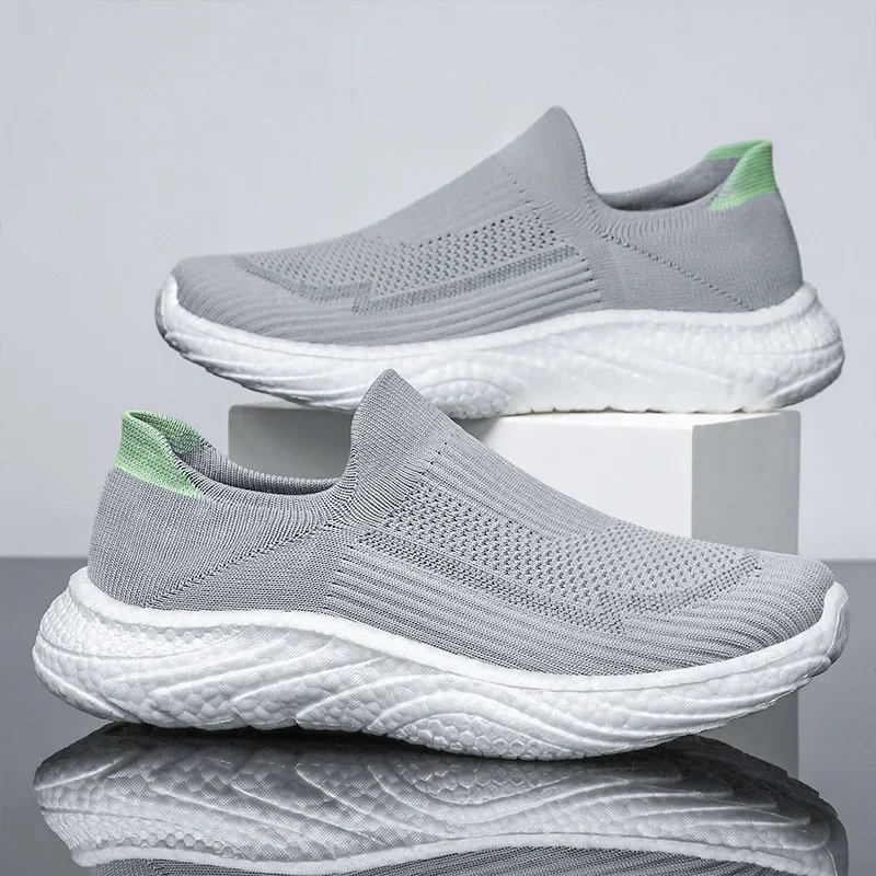 New Women Walking Shoes High Quality Women Tennis Sneakers Fashion Lady Breathable Shoe Knit Upper Non Slip Workout 2025