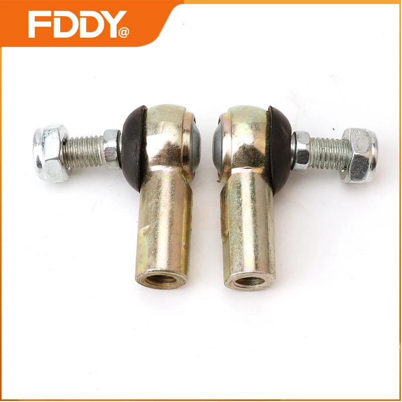 

FDDY 1Pair M8-M8 M10-M10 Tie Rod End Kits Ball Joint Fit For China 49CC 50CC Electric MINI ATV Go Kart Karting Buggy Quads Bike