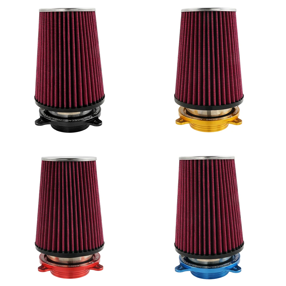 NICECNC Für Yamaha Raptor 700 700R 2006-2026 Luftfilter-Ansaug- und Schnittstellen-Kit Hochleistungs-Waschbares Aluminium ATV-Zubehör – Detail 15