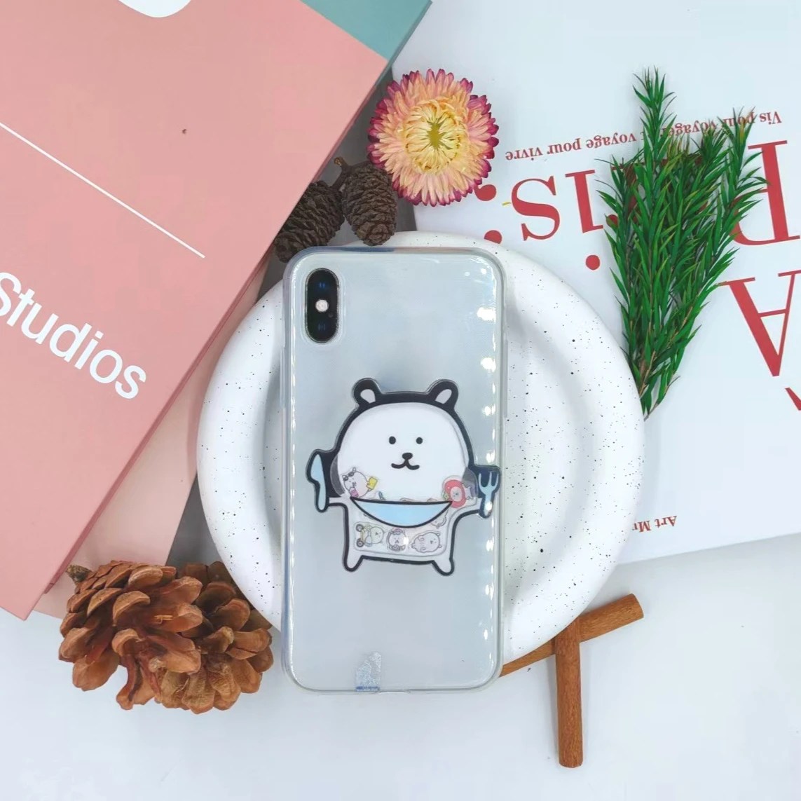 

Новый вибрационный держатель для телефона Joke Bear портативный, выдвижной и оснащен подушкой безопасности для защиты от ударов Nagano