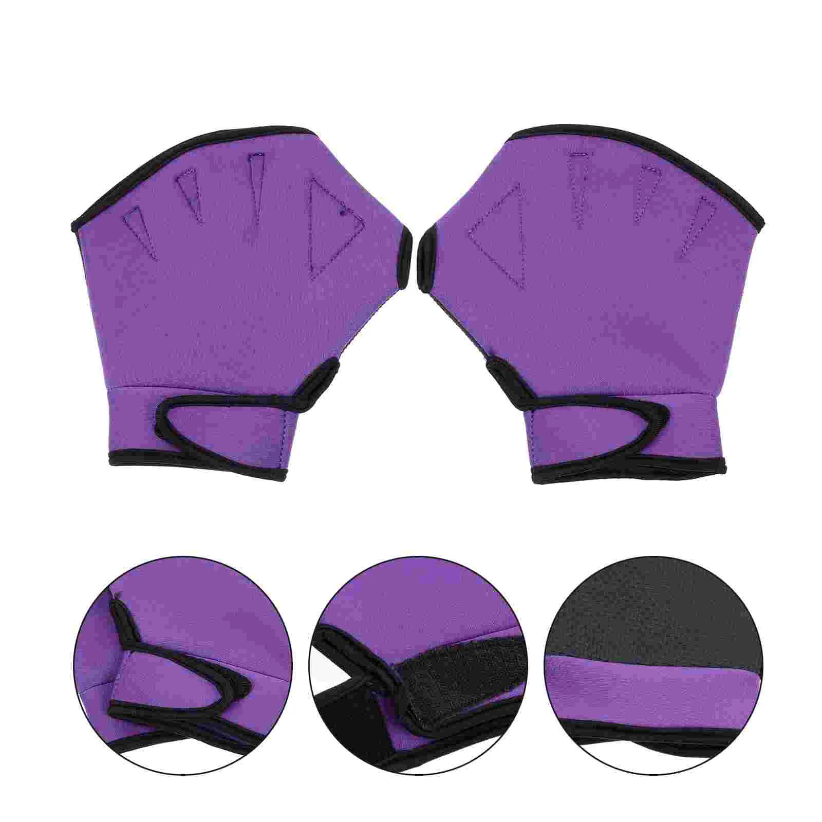 

Swimming Aid Gloves Training Wear-resist Mitten Flippers Water Equipment Mitts Mens