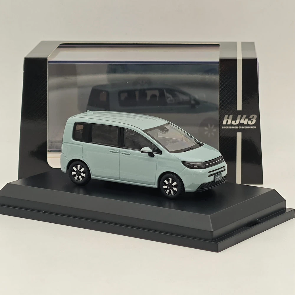 Hobby Japan 1/43 FREED Fjord Mist Pearl HJ431009FM Diecast Model Car Limited Collection Auto Toys Gift