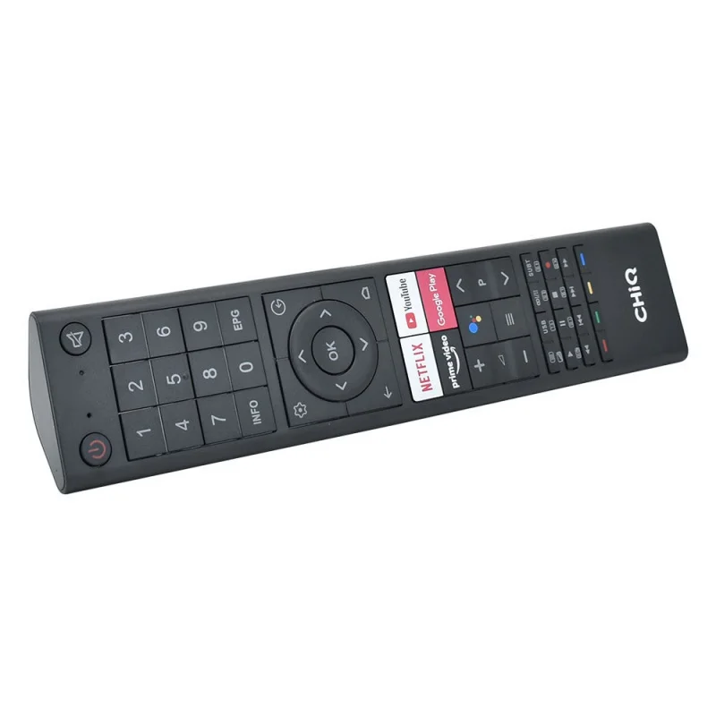 NEW Original For CHIQ  TV remote  L43M8T Android Smart TV remote | 43 Inch | Full HD | GooglePlaystore | Inbuilt Chromecast | Ne