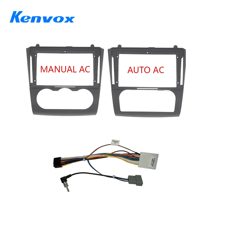 Kenvox 9Inch Car Radio Fascia For Nissan Altima 2006 2007 2008 2009 2010 2012 Audio Player Install Dash Panel Frame Mount Kit