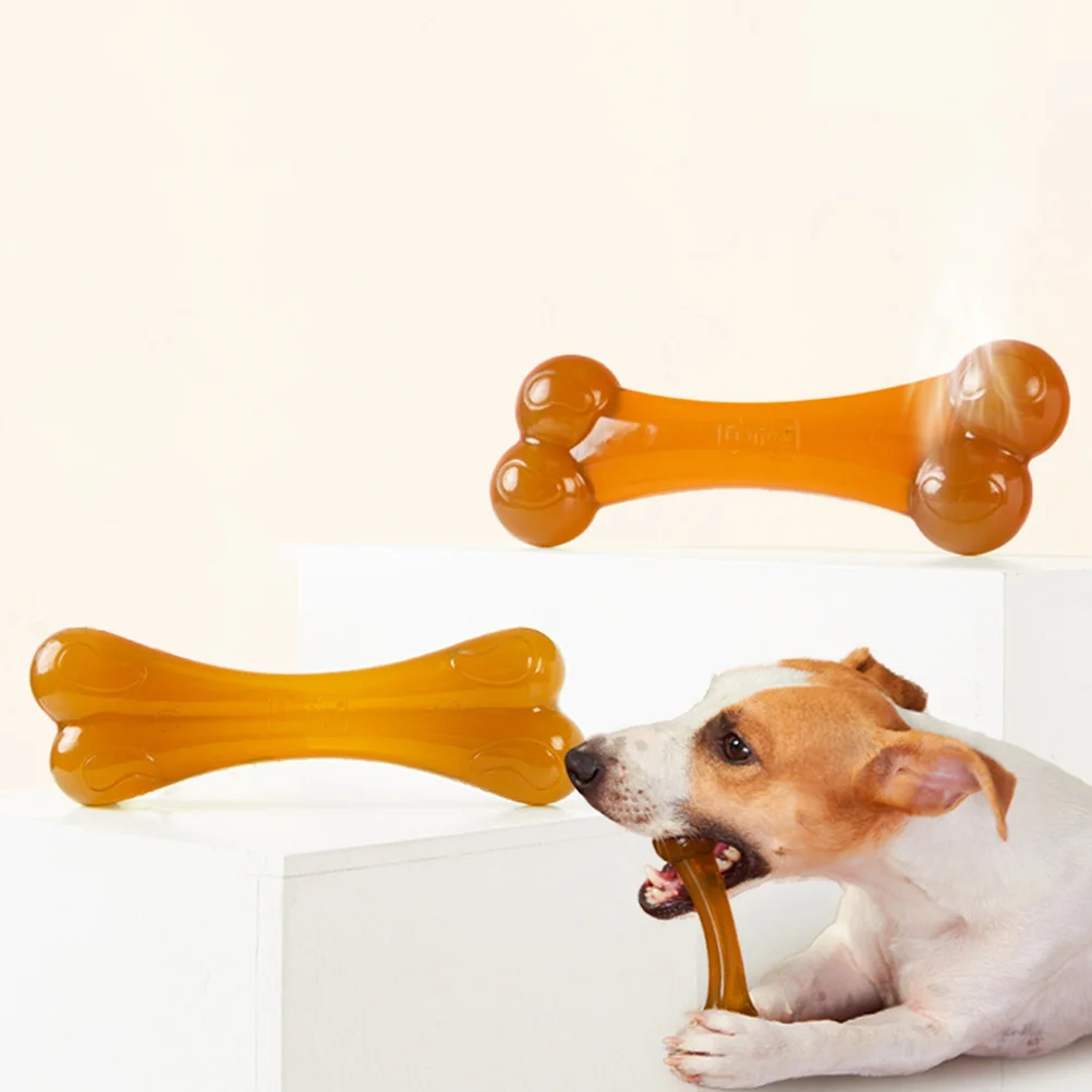 

Dog Bone Toy Wear-resistant Chew Bones Bite-resistant Puppy Portable Household Pet Supplies Interactive Treat Training