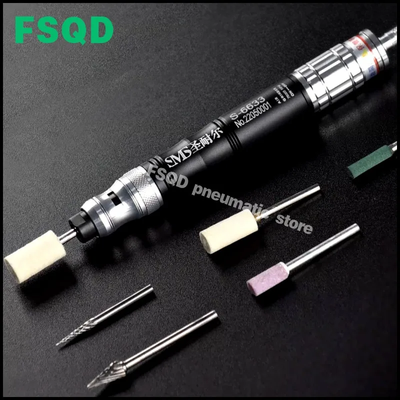 industrial grade small pneumatic grinding and polishing engraving tools S-6633 ander Wind grinding pen S-6631 6638 6637 6639