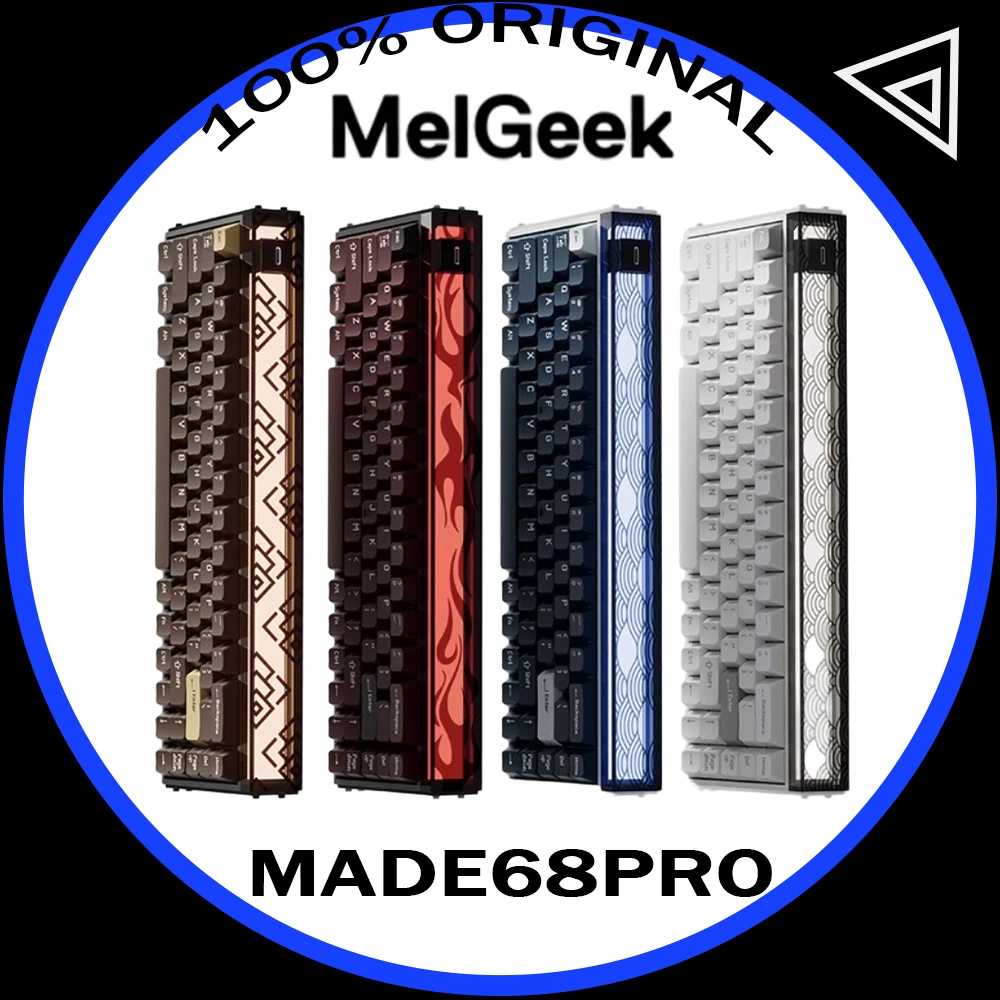 Melgeek MADE68 PRO Magnetic Switch Keyboard 8k Hull Structure With Ttc Supermagnetism Switch Gamer Keyboard Custom Four-Element