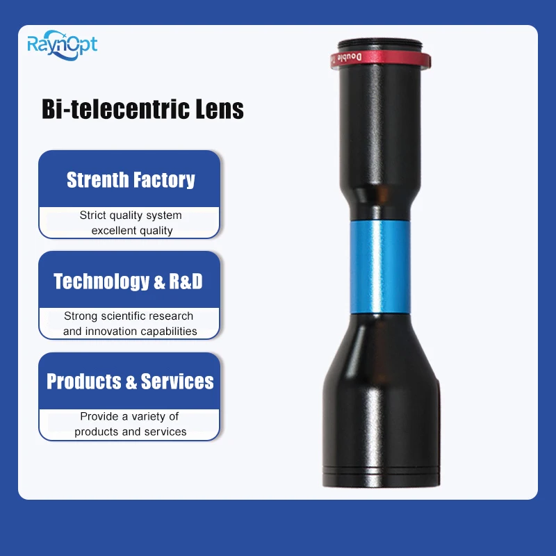 2026 new 0.5x magnification WD110mm mount supports 2/3 inch camera lens for high-precision visual inspection view 3