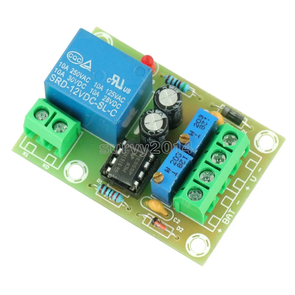 XH-M601 Battery Charging Control Board 12V Intelligent Charger Power Control Panel Automatic Charging Power