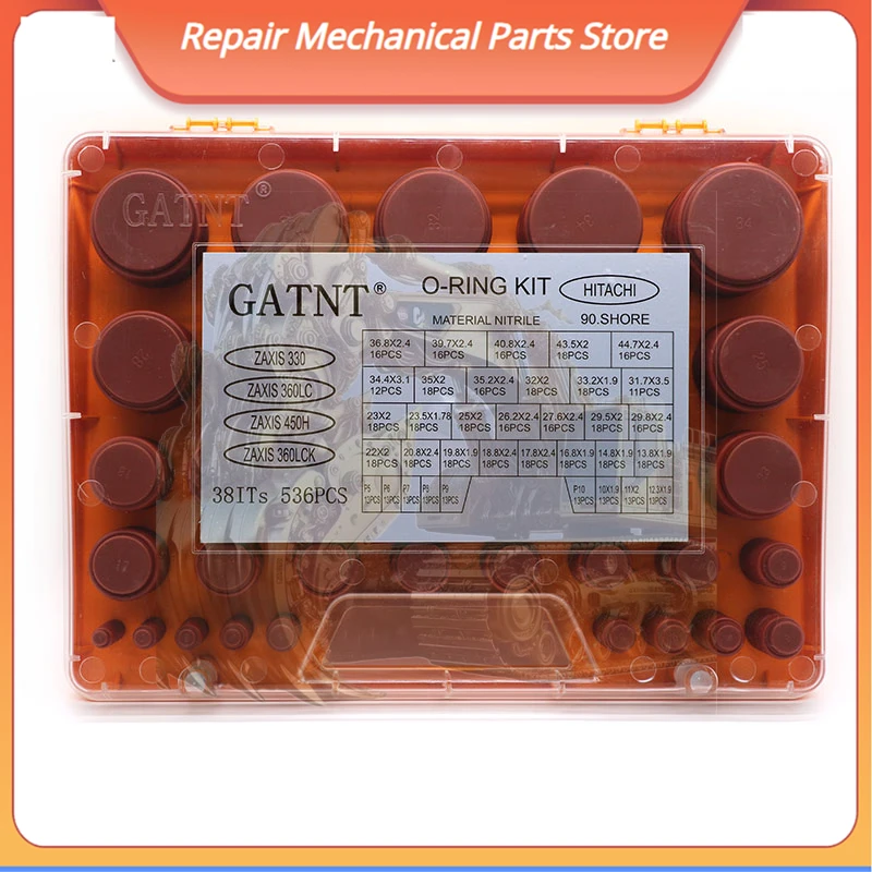 Seal O Ring Kit Excavator O-ring Kit Box Hnbr90. Shore For Komatsu Hyundai Caterpillar Vol-vo Kobelco Set Oring Kit