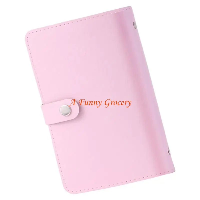 652e Paper Money Collection Album 50 Pockets Leather Money Holder Money Storage Book