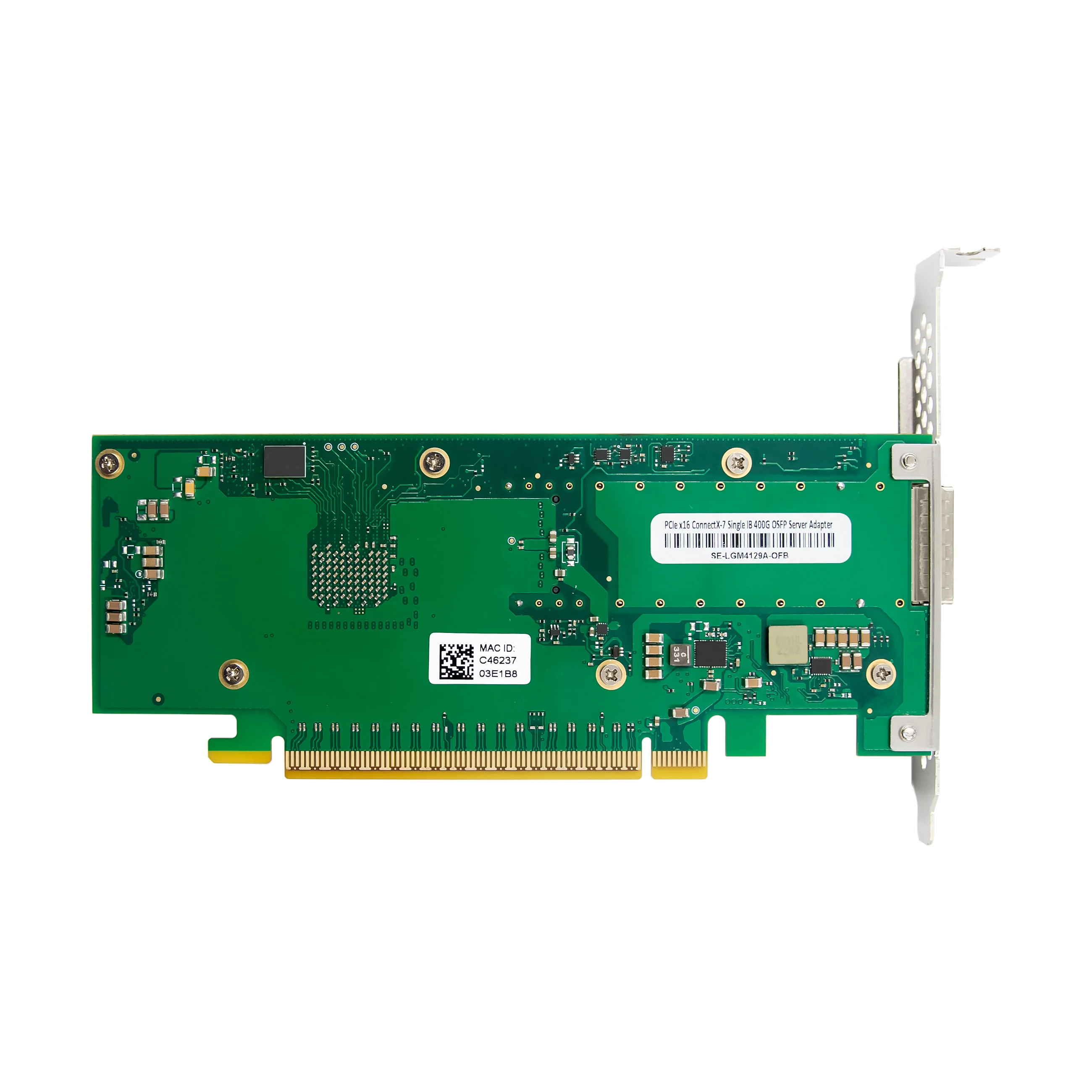 ST7441 PCIe 5.0x16 ConnectX-7 싱글-400GbE 스마트 NIC 멜라녹스 네트워크 어댑터 오리지널 칩