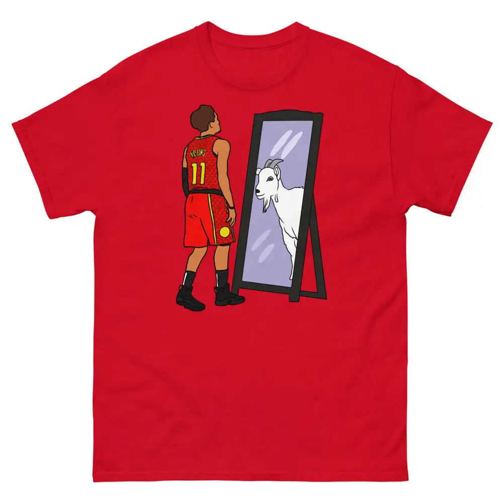 

Trae Young Mirror GOAT T-Shirt