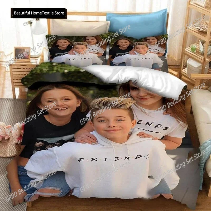 

3D Printed Piper Rockelle Comfortable Duvet Quilt Cover Pillowcase Bedding Set Children Bedroom Decoration Home Textile