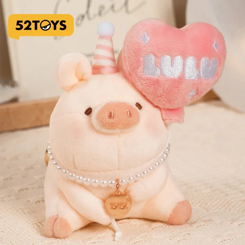 52 juguetes LuLu the Piggy serie clásica colgante B6 libro juguetes muñeca Linda figura de Anime adornos de escritorio colección de regalos