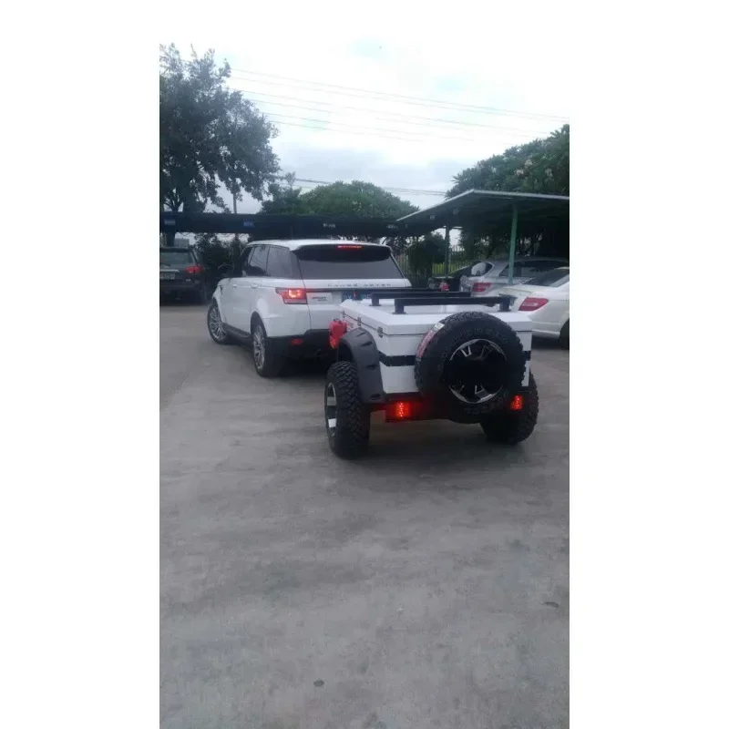 Small Off-Road Trailers for Long-Distance Travel And Outdoor Camping Modified Trailers Equipment