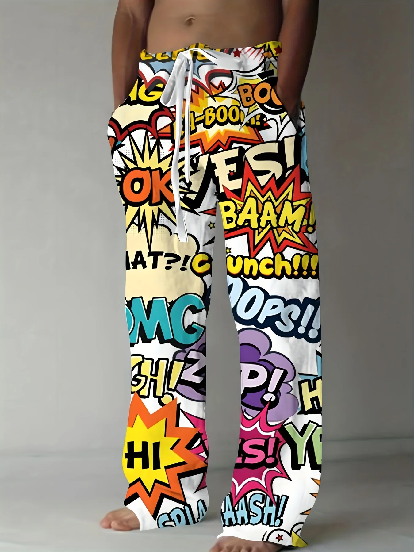 

Горячая новинка 2026: Модные спортивные брюки в стиле хип-хоп для отдыха и активного образа жизни с 3D-печатью, уличная одежда больших размеров