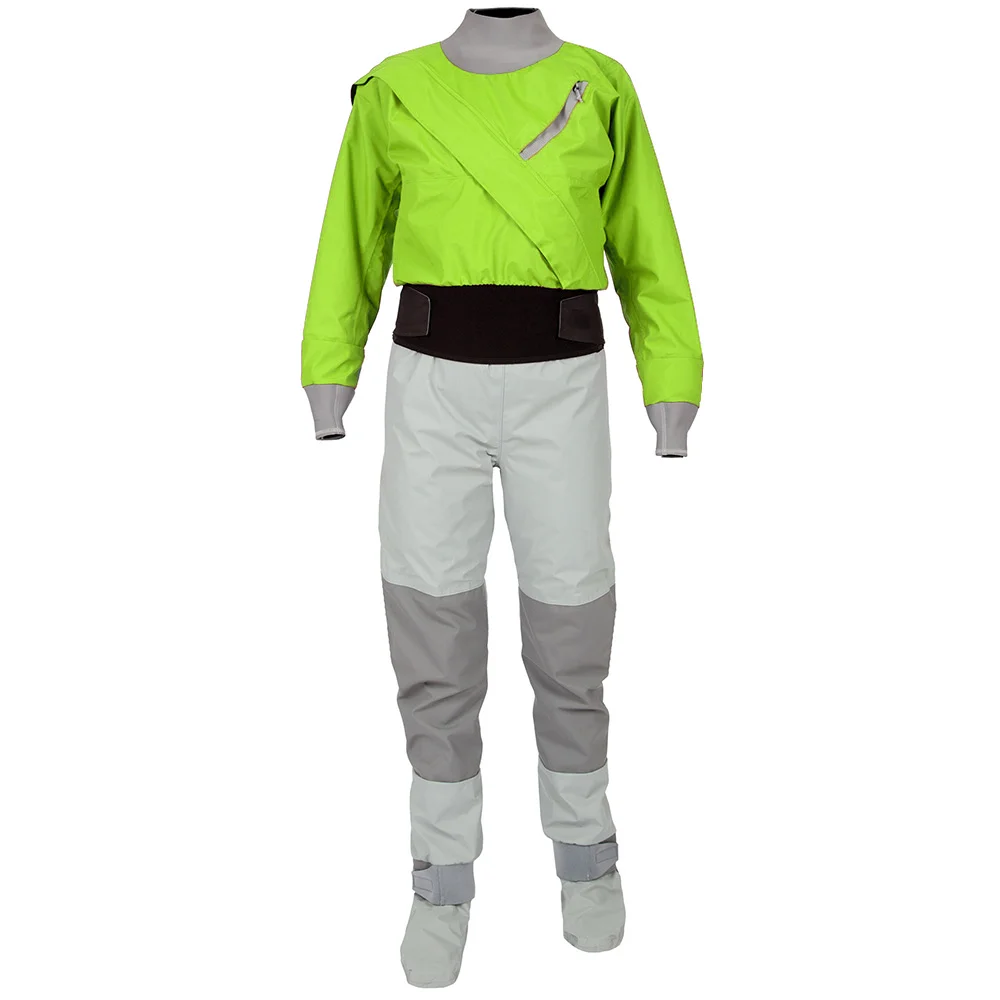 

Женский латексный сухой костюм для каякинга, водонепроницаемый материал, ткань, серфинг, рафтинг, дайвинг, спорт и отдых, 3-слойный