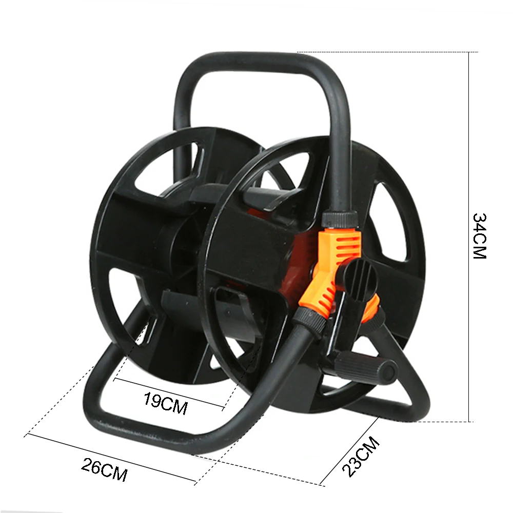 Car Washing Hose Reel Garden Pipe Storage Cart Pipe Exclude Winding Tool Rack Portable Garden Hose Storage Reels Garden Tool