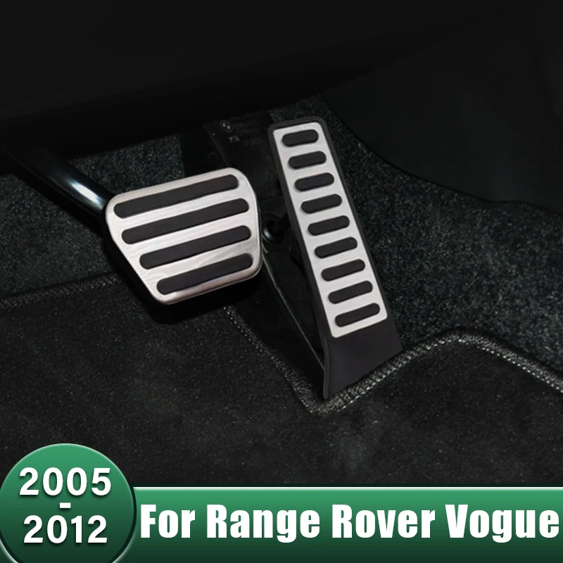 

Car Fuel Accelerator Brake Pedal Cover Accessories For Land Rover Range Rover Vogue l322 l323 2005-2007 2008 2009 2010 2011 2012