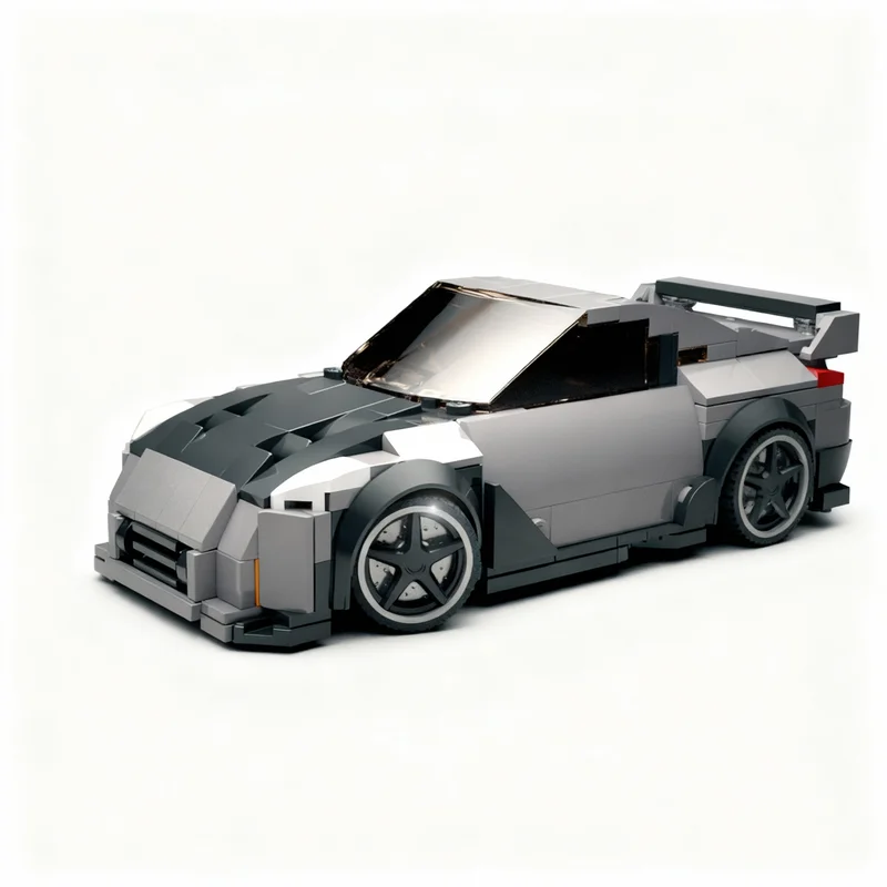 336ピース-moc-シティチャンピオンズ-スーパーカー-dk-s-ベイルサイド-日産-350z-モデル-テクノロジー-diy-クリエイティブ-ビルディングブロック-ディスプレイ-ギフト-ホームデコレーション