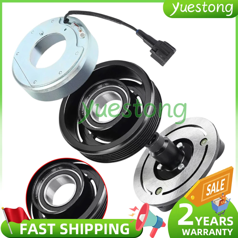 A/C AC Compressor Clutch Kit for Nissan Versa 2010-2012 Cube 2009-2013 L4 1.8L 92600CJ63A 92600CJ63D 92600CJ63E 92660CJ63D