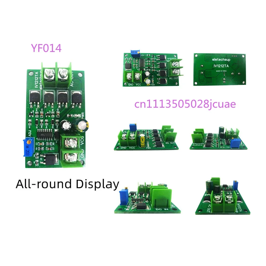 12W DC-AC 12V to AC 220V Frequency Converter Kit 50Hz Square Wave Signal Generator DIY Project Module Board