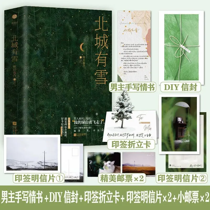 North City Snowfall - 2 volumes. Author: Ming Kai Yehe. A young adult romantic novel book.