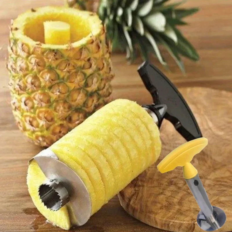 Pineapple Slicer Peeler Cutter Parer Knife Stainless Steel Kitchen Fruit Tools Cooking Tools kitchen accessories kitchen gadgets