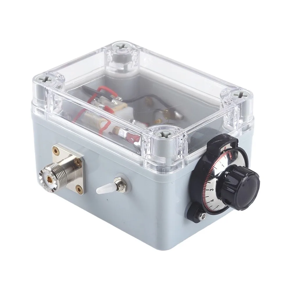 MRA135-C 10W Adjustable Small Loop For Antenna Shortwave SWR Tuning Module With Reduction Knob For QRP For Ham Radio Field