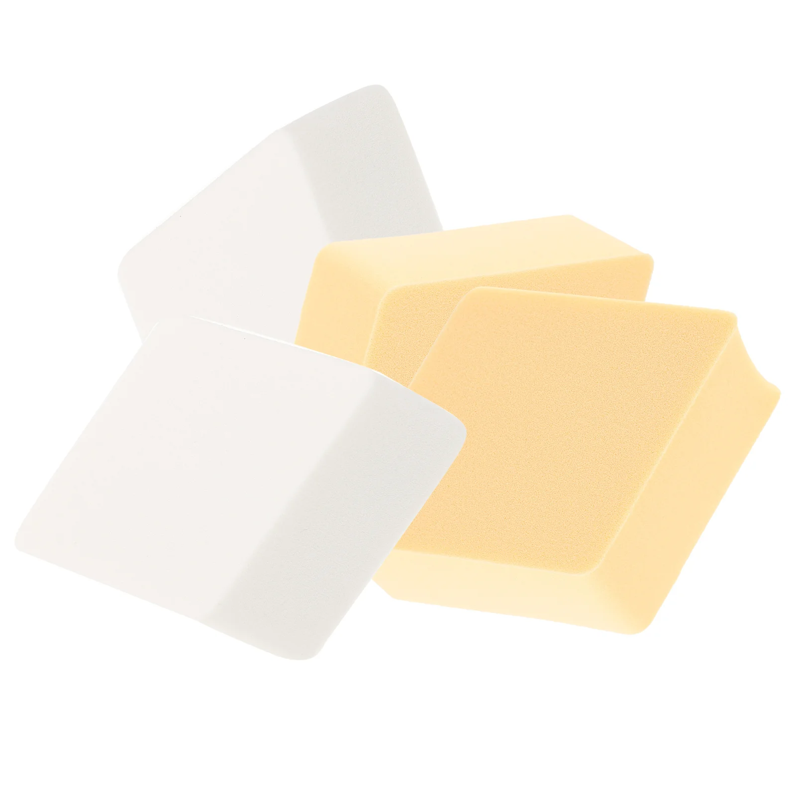 4 stuks hartvorm sponzen professionele make-up blender bladerdeeg voor gezicht foundation applicator gereedschap vrouwen