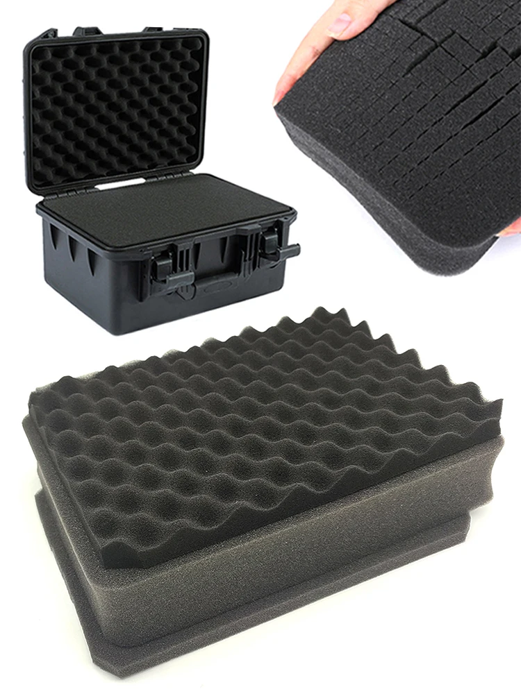 Werkzeugkasten, Schaumstoff, DIY-Schwamm, abnehmbarer Schaumstoff, Werkzeugkasten, Trennwand, Füllung, stoßfest, festes elektronisches Produkt, stoßfeste Verpackung – Detail 5