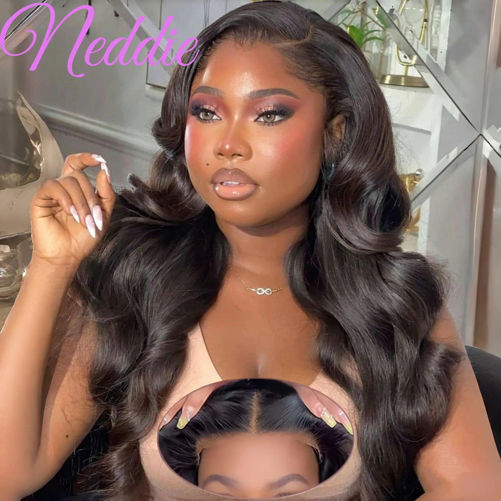 Glueless Wig Body wave Wigs Human Hair Ready To Wear 5x5 Lace Frontal Wig 4x4 Brazilian Closure Wig For Women Lace Front Wigs