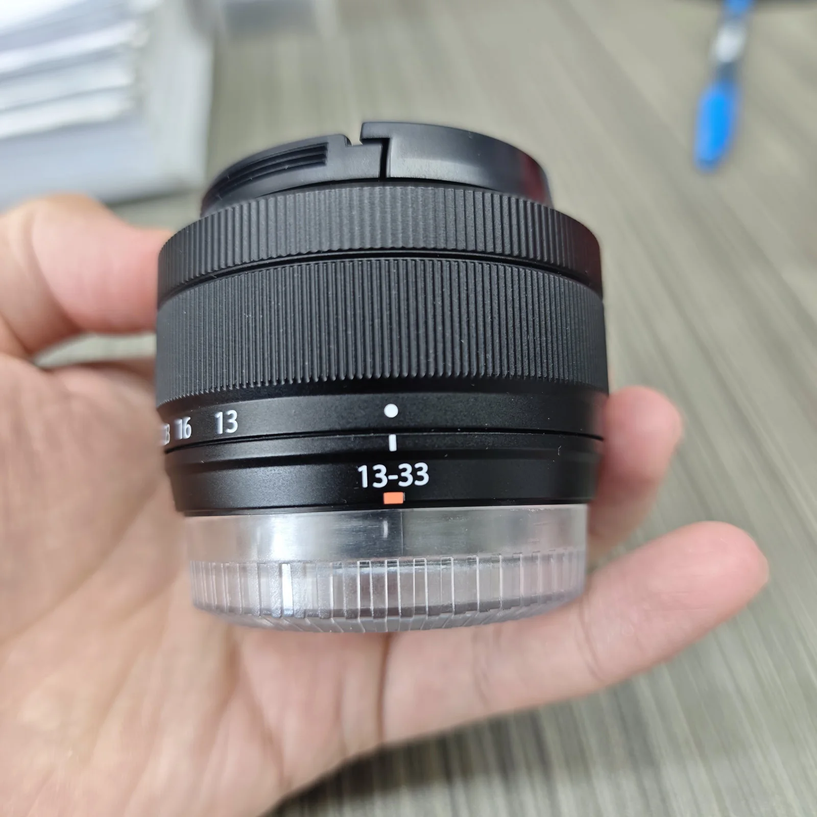 Crystal Clear Lens Rear Cap for Fuji X FujiFilm FX XF mount