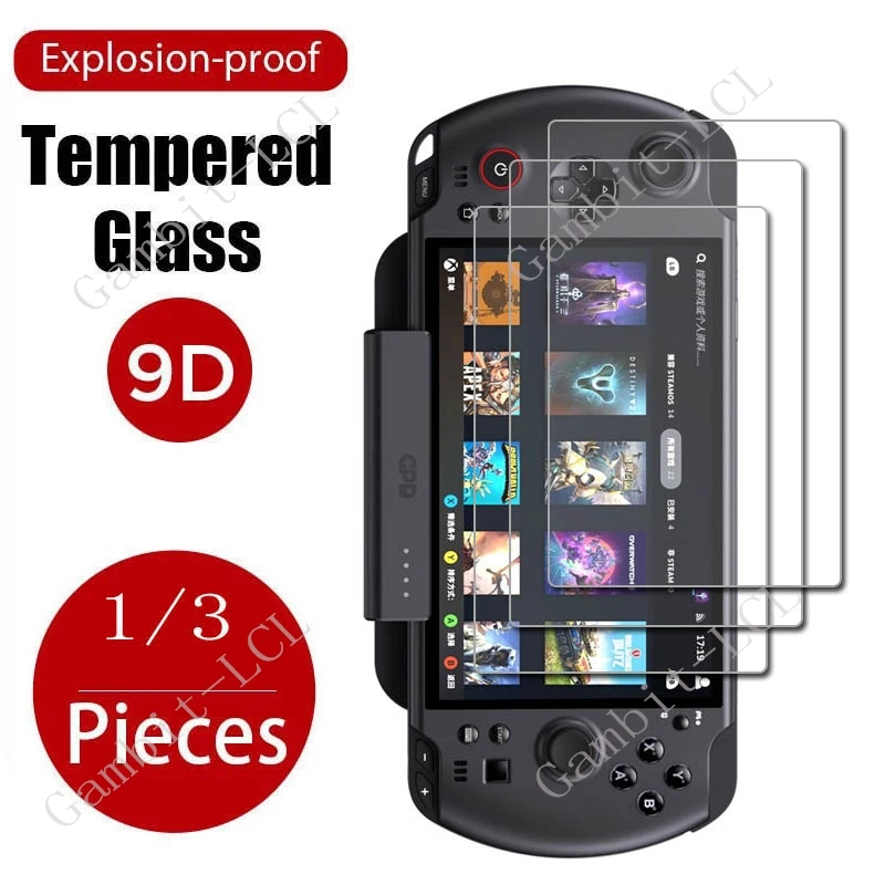 1/3PCS 9H Hd Temper… - image